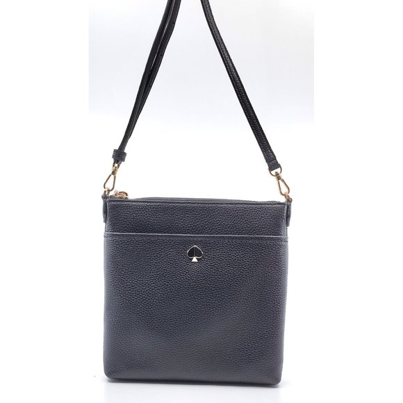 NWOT Kate Spade New York Black Polly Small Swing Pack - (Originally $199) - Picture 3 of 5